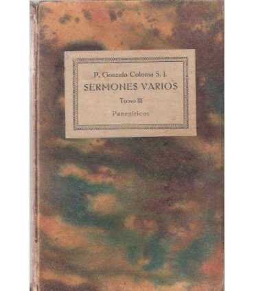 Sermones varios Tomo III. Panegíricos