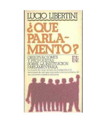 ¿Qué Parlamento?