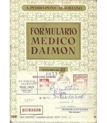 Formulario Médico Daimon, Suplemento 22