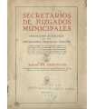 Secretarios de juzgados municipales. Ordenación si