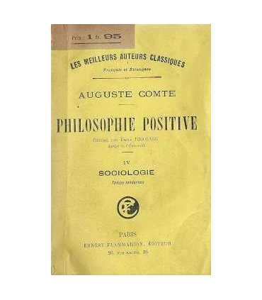 La philosophie positive