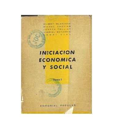 Iniciación económica y social (Tomo I). Doctrinas