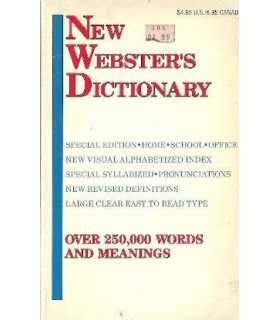 New webster's dictionary