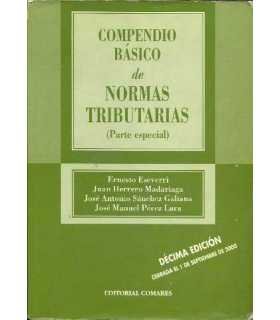 Compendio básico de normas Tributarias (Parte espe