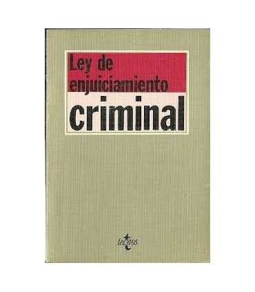 Ley de enjuiciamiento criminal