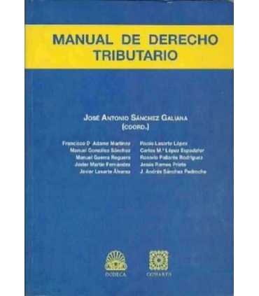 Manual de derecho tributario