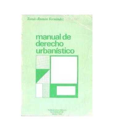 Manual de derecho urbanístico