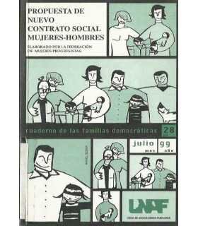 Propuesta de nuevo contrato social mujeres-hombres