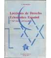 Lecciones de Derecho Eclesiástico Español