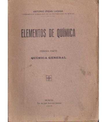 Elementos de Química. Primera parte: química gener