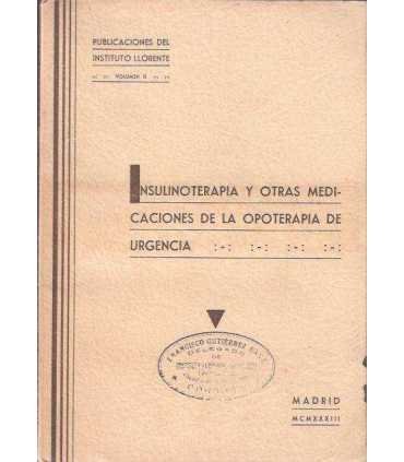 Insulinoterapia y otras medicaciones de la opotera