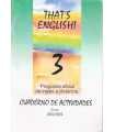 That's English 3, cuaderno de actividades