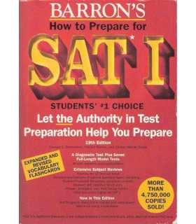 Barron's How to prepare Sat I