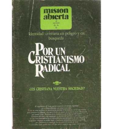 Por un Cristianismo radical