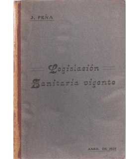 Legislacion Sanitaria vigente