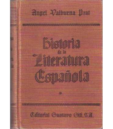Historia de la Literatura Española. Tomo I, II y I