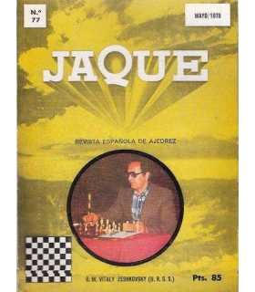 Jaque. Revista española de ajedrez nº 77. Mayo 197