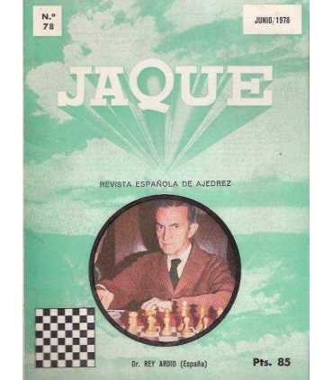 Jaque. Revista española de ajedrez nº 78. Junio 19