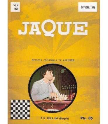 Jaque. Revista española de ajedrez nº 82 Octubre 1