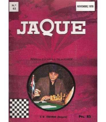 Jaque. Revista española de ajedrez nº 83. Noviembr