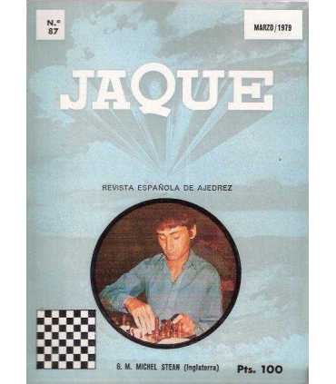 Jaque. Revista española de ajedrez nº 87. Marzo 19