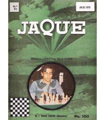 Jaque. Revista española de ajedrez nº 91. Julio 19