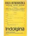Folia Humanística. Tomo V, Nº 57, Septiembre