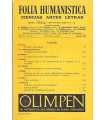 Folia Humanística. Tomo V, Nº 62, Febrero