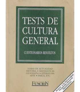 Test de Cultura General, cuestionarios resueltos.