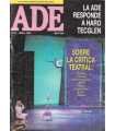 Ade, 29. Sobre la crítica teatral