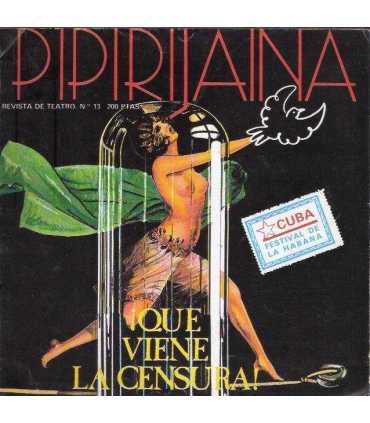 Pipirijaina, Revista de Teatro, nº 13. ¡Que viene