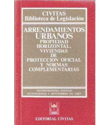 Arrendamientos urbanos, propiedad horizontal, de v