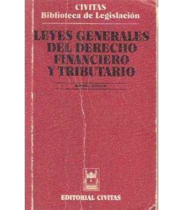 Leyes Generales del derecho financiero y tributari
