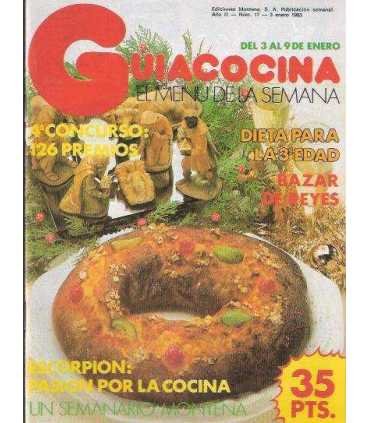 Guíacocina, 17. El menú de la semana