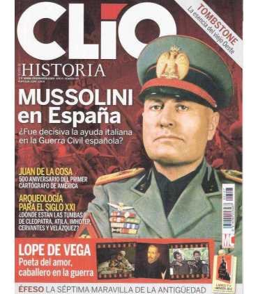 Clío Historia, 107. Mussolini en España
