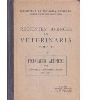 Recientes avances en Veterinaria, tomo III. Fecund