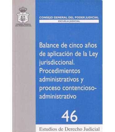 Balance de cinco años de aplicación de la ley juri