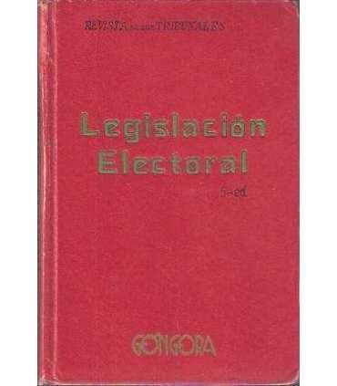 Legislación electoral de 8 de agosto de 1907