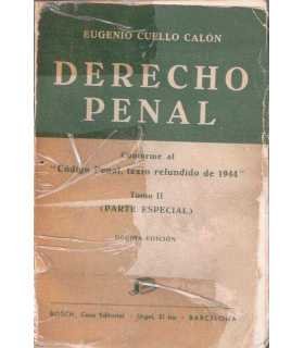 Derecho Penal II. Parte especial