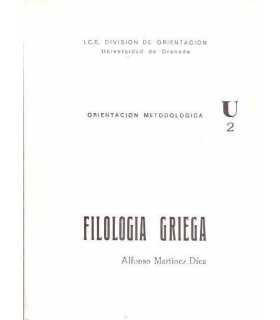 Filología griega. Orientación metodológica U2