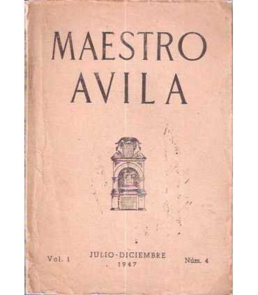 Maestro Ávila. Doctrina y personalidad. vol. 1 num