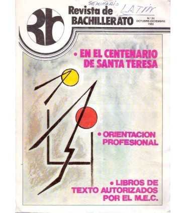 Revista de Bachillerato nº 24 Oct a Dic.