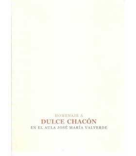 Homenaje a Dulce Chacón