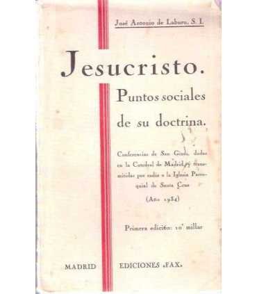 Jesucristo. Punto sociales de su doctrina