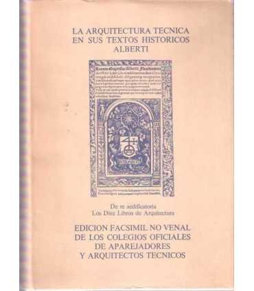 La arquitectura técnica en sus textos históricos.