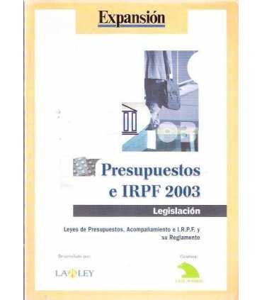 Presupuestos e IRPF 2003. Legislación