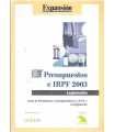 Presupuestos e IRPF 2003. Legislación