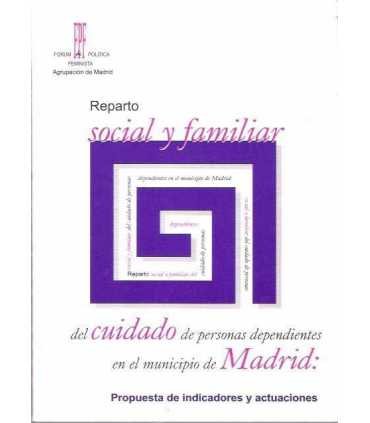 Reparto social y familiar cuidado personas dependi