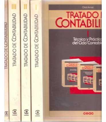 Tratado de Contabilidad, 4 tomos, obra completa