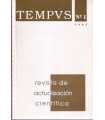 Tempus, 1. Revista de actualización científica